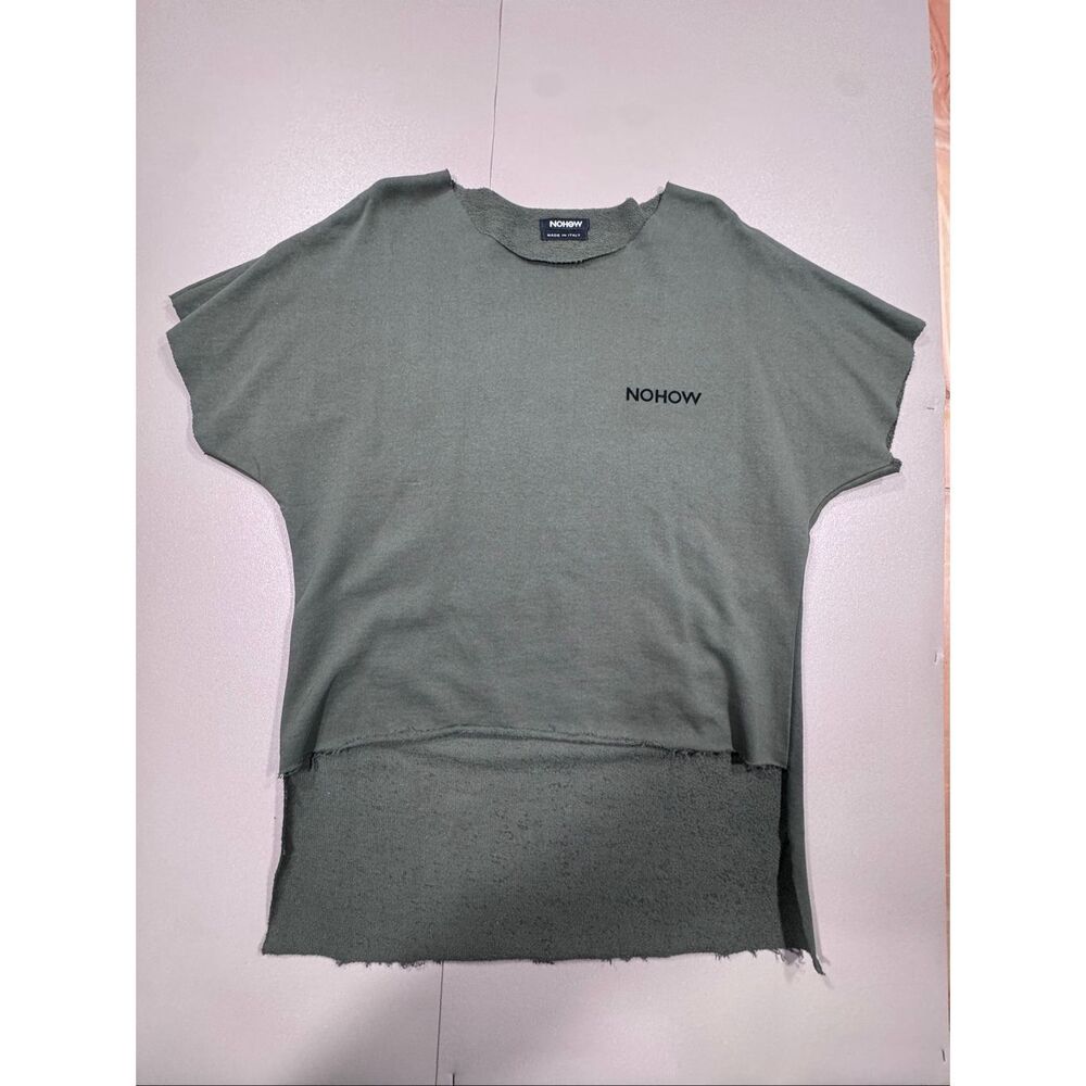 NoHow Raw Edge High-Low Top